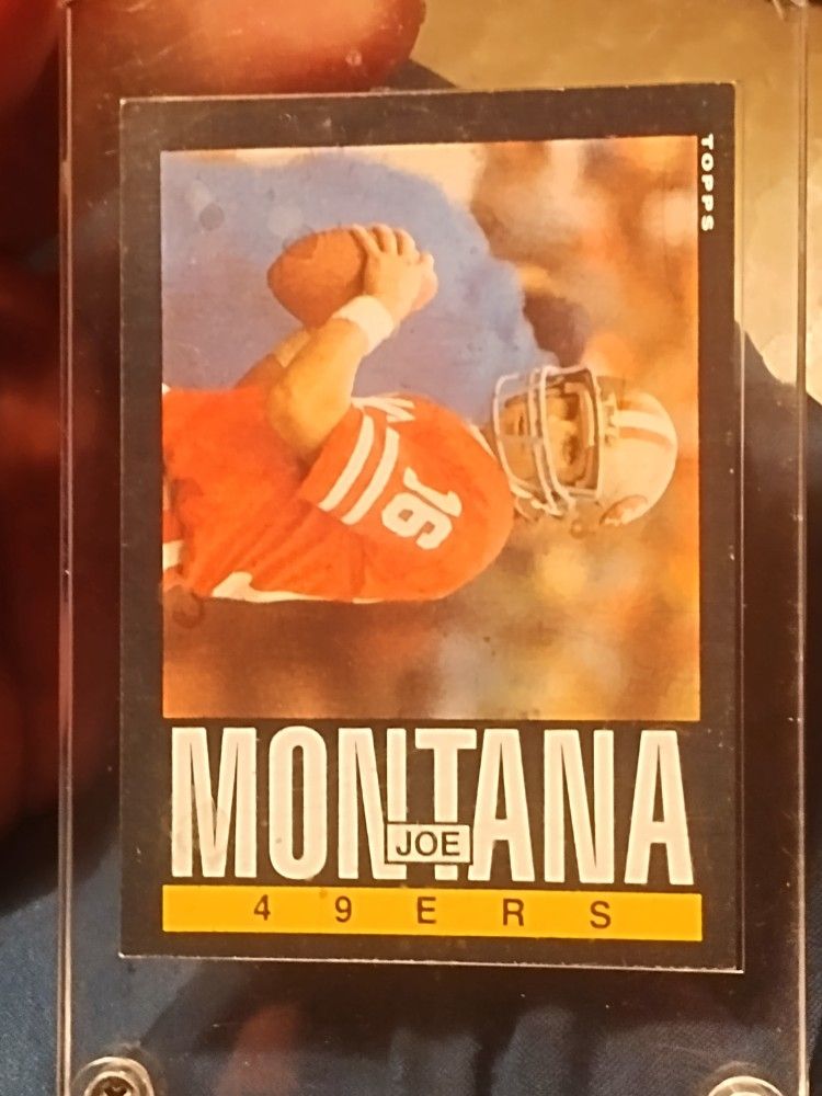 1985 Topps #157 Joe Montana NFC Pro Bowl