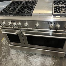 Ge Momogram 48” Dual Fuel Gas Range 