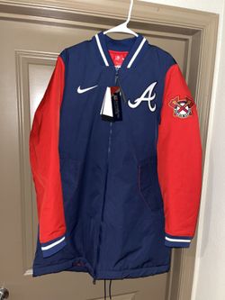 Nike Atlanta Braves mlb Jacket Sz m for Sale in Woodbridge, VA