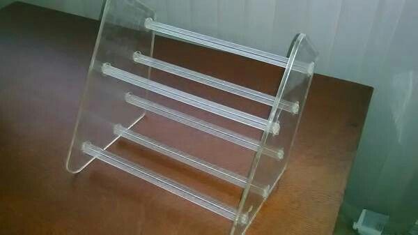 C.D, cassette, movie holder/rack!