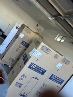 New In Box Water Heaters 