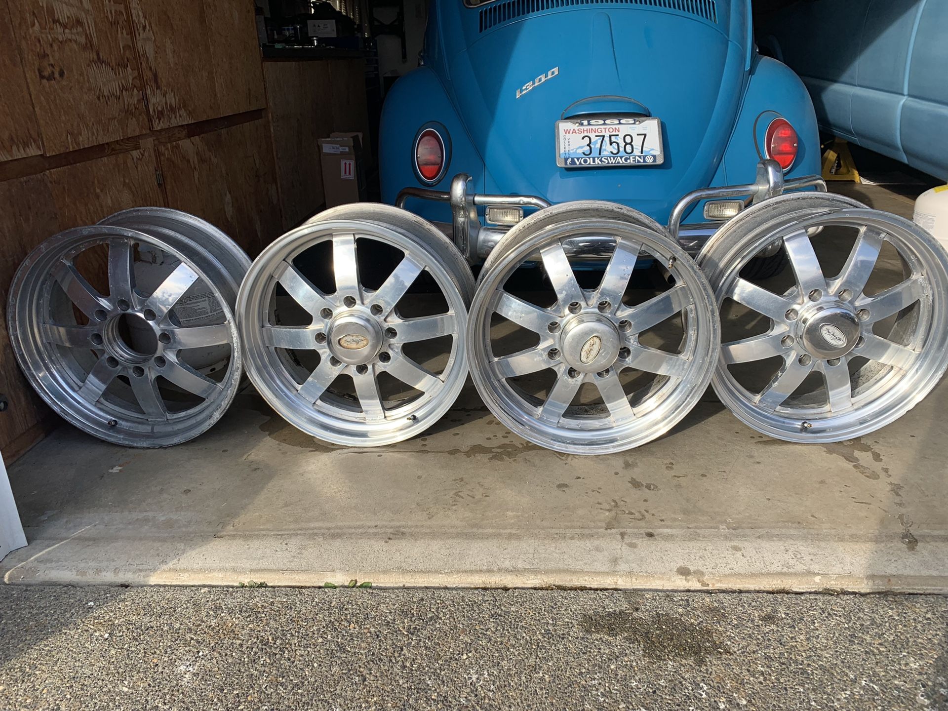 20x8 8 lug Boyd Coddington wheels
