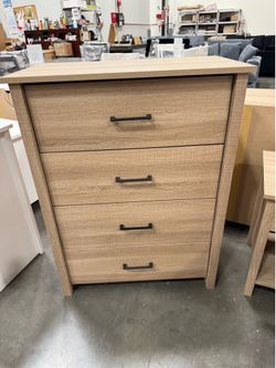 New! 4-Drawer Tall Dresser, dresser, bedroom dresser, bedroom closet cabinet, matching nightstands and dresser are available.  Available in White Dres