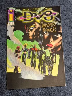 DV8 # 1 SIGNED HUMBERTO RAMOS 1996 NM IMAGE COMICS WILDSTORM