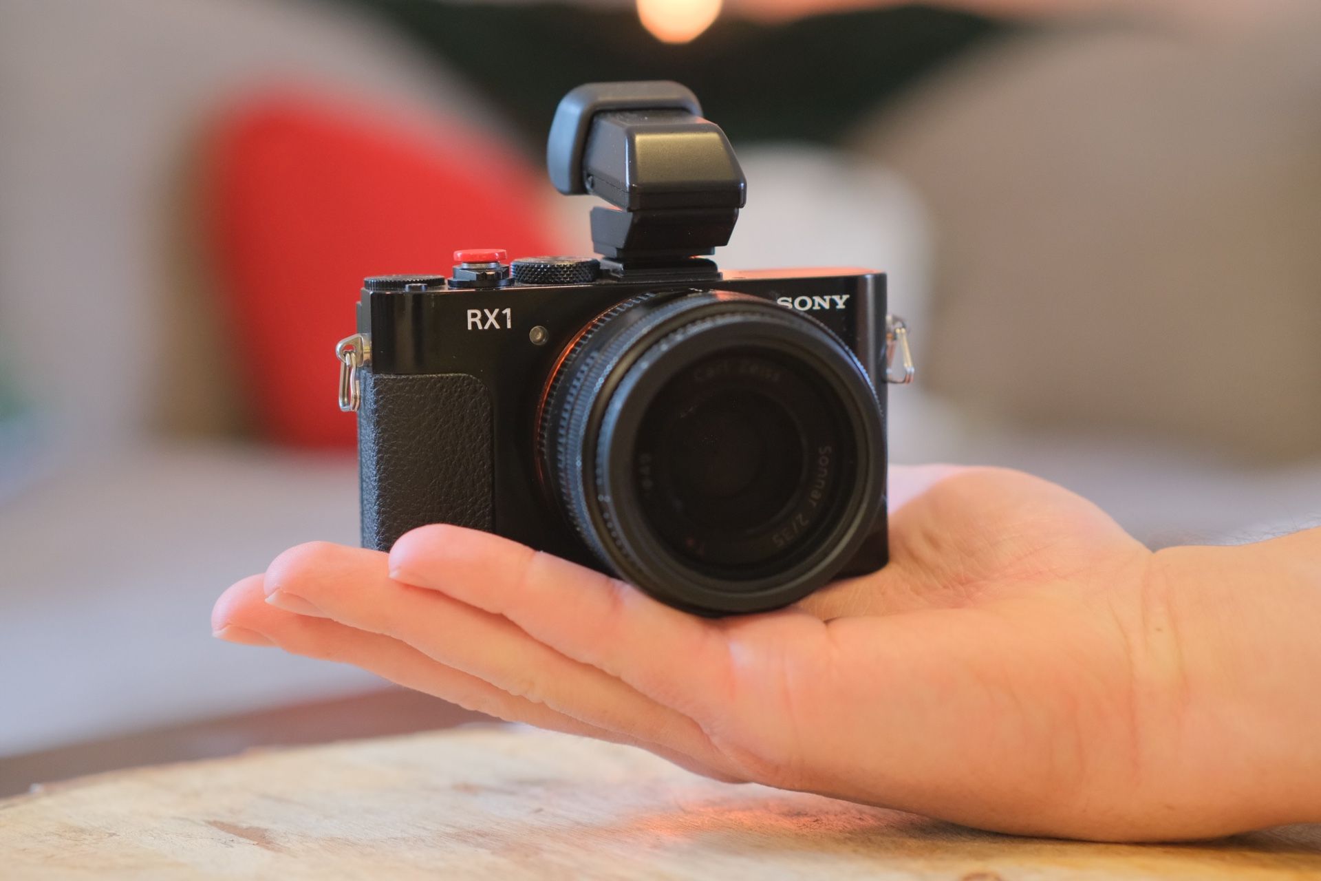 Sony RX1 Full Frame compact camera with FDA-EV1M Sony Viewfinder