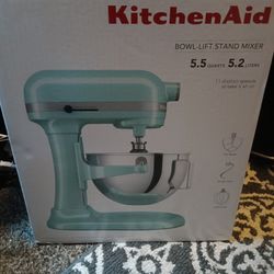 Kitchen Aid Bowl Lift Stand Mixer 5.5quarts 5.1liters New