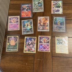 Pokemon Cards V/Vstars And Mega And Trainers 