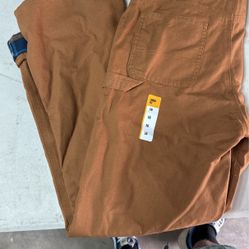 Boys Carhartt Fleece Lines Pants Size 16 