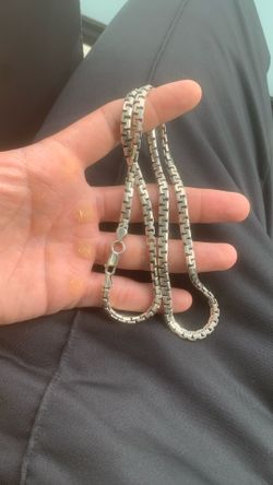 Super Nice Silver Chain With Rhodium
