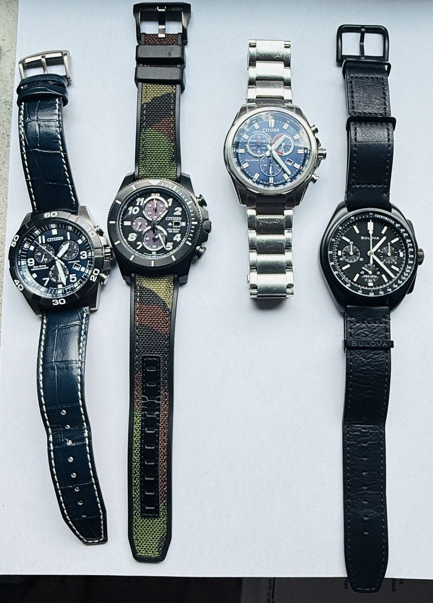 Citizen & Bulova - Lot (4)