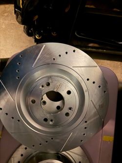 Front and back rotors and pads