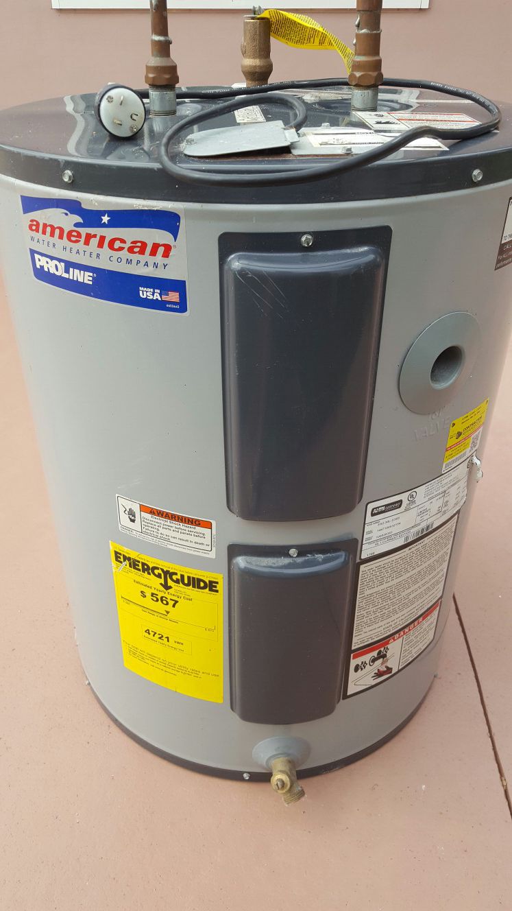 American Proline 28 Gallon Water Heater in Excellent Condition