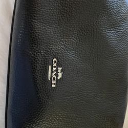 Coach Black Leather Purse