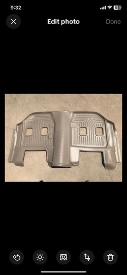 HUSKY 19283 WEATHERBEATER 3RD ROW TAN FLOOR LINER 2015-2020 CHEVROLET SUBURBAN