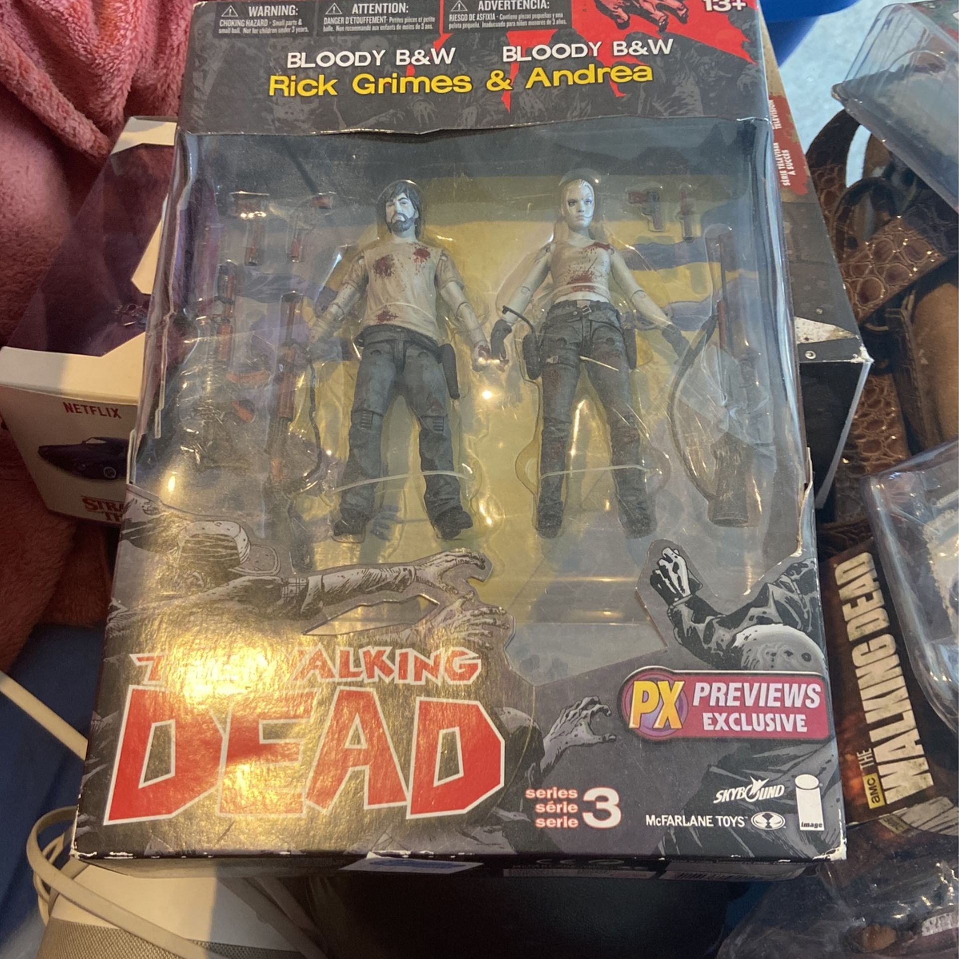 THE WALKING DEAD, COMIC BOOK! ACTION FIGURES