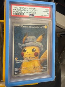 Pikachu Van Gogh PSA10