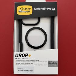 OtterBox Defender Pro XT (Clear) for iPhone 16 Pro Max – Excellent Condition w/ Box