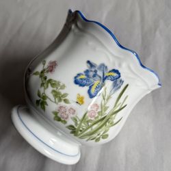 Vintage Takahashi Floral Ceramic Planter 