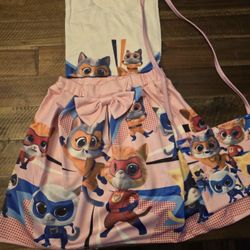 Girls Kitty Cat Cartoon Skirt Sets Kids Princess $20 Each