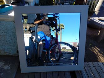 Silverwood beveled mirror