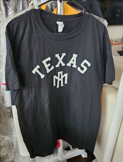 Fanatics Texas A & M T Shirt Black Size L