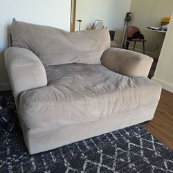 Chair/deep loveseat