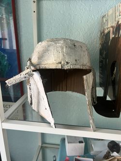 Free - Partially Completed DIY Star Wars Mandalorian Helmet