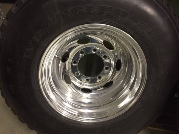 (Set of 4) Weld Typhoon Wheels 8 lug