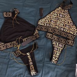 Fabulous XL Versace Two-piece Bikini Authentic 