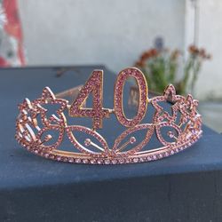 40th Birthday Tiara 