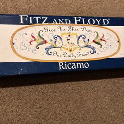 Fitz And Floyd Bread Plate