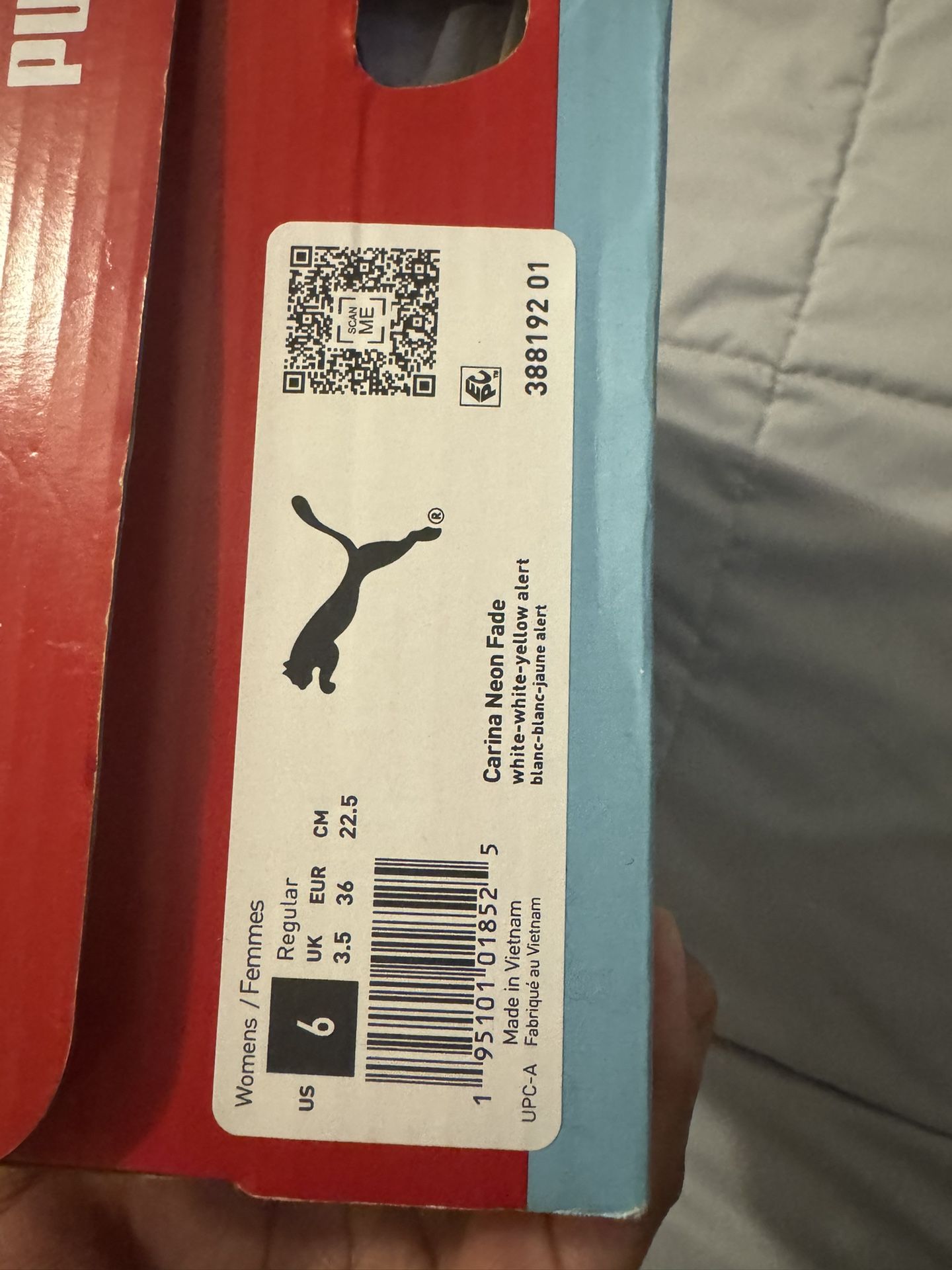 Colorful Puma’s Size 6