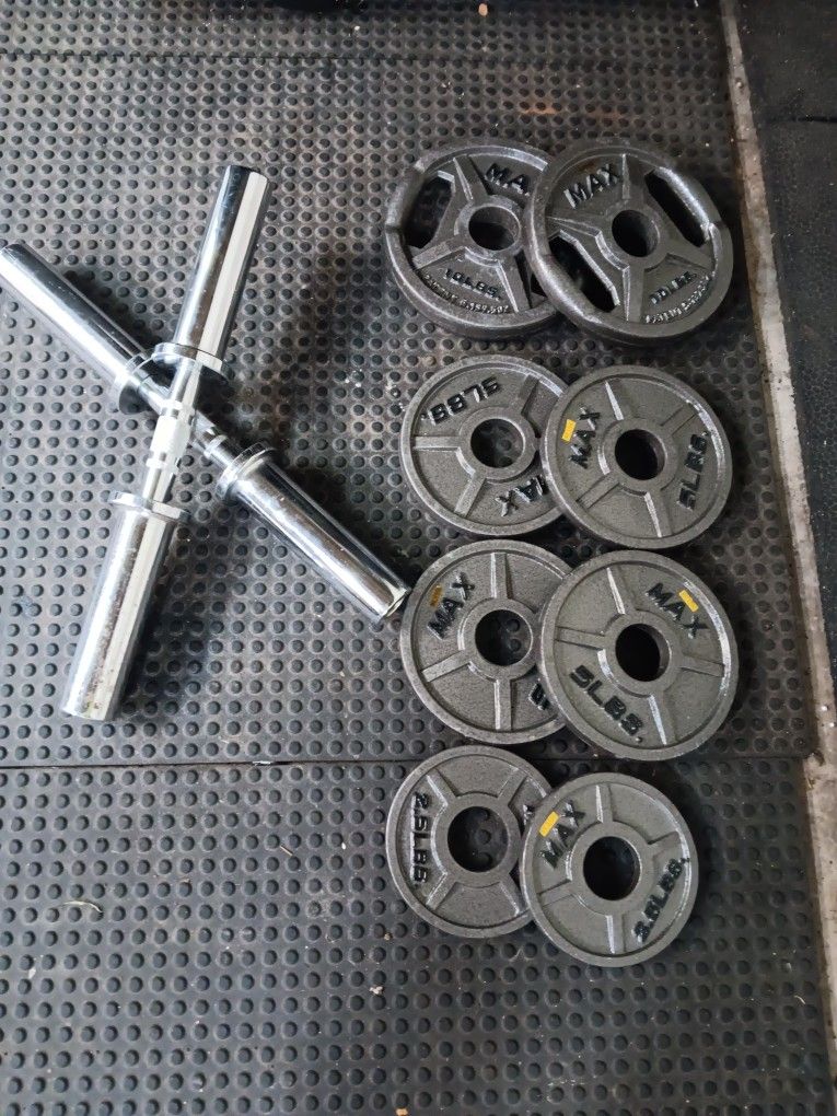 Olympic Weights With Dumbbells 