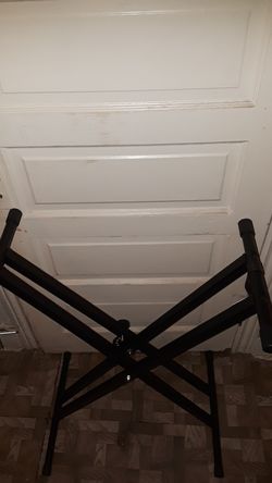 Double support keyboard stand