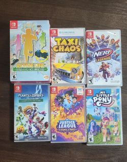 New Sealed Nintendo Switch Games