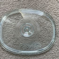 Corning Pyrex F-12C Oval Glass Lid for 1.5 Quart French Oval Bakeware Dish