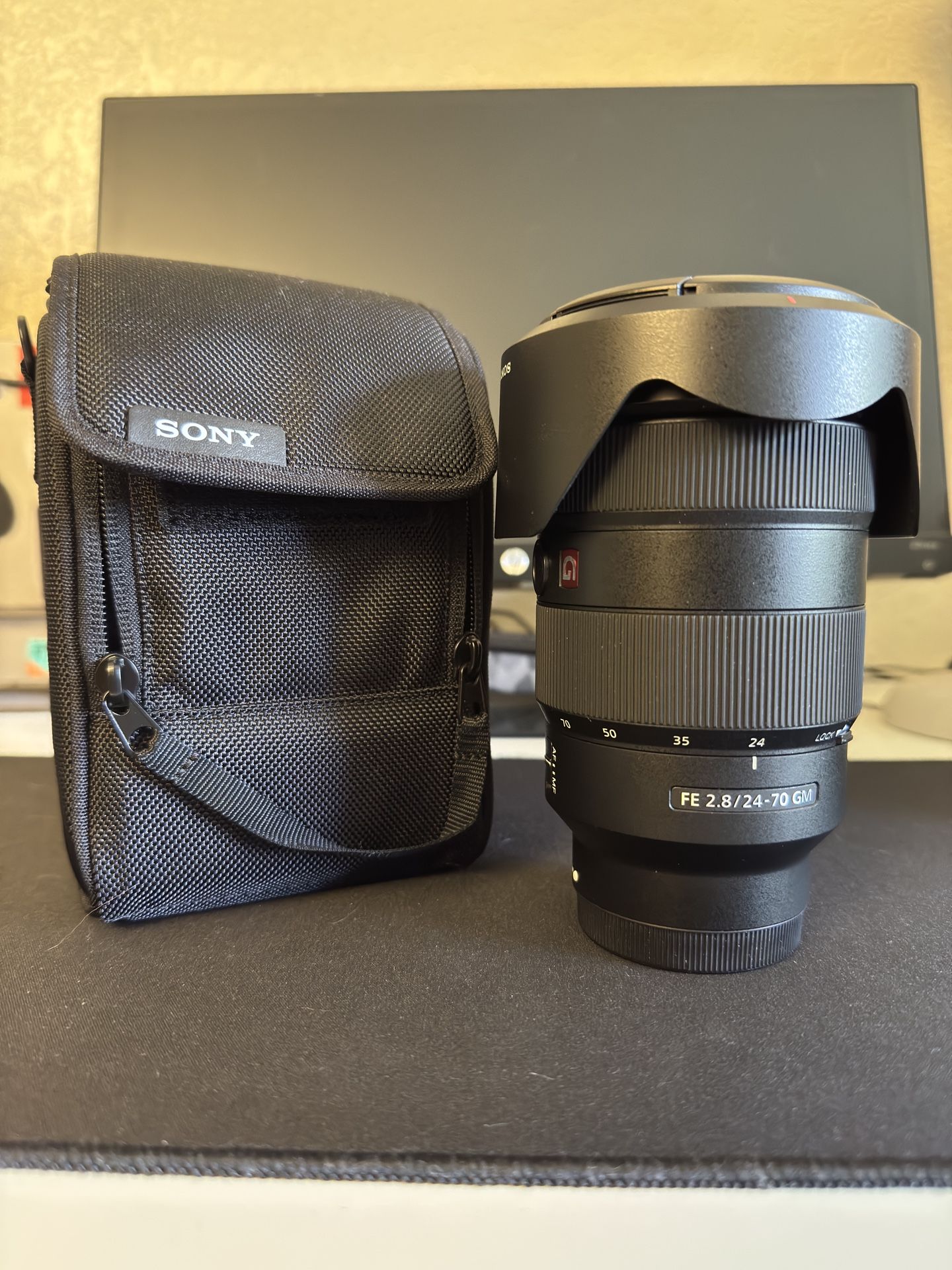 Sony GM E-Mount Camera Lens: FE 24-70 mm F2.8 G Master Full Frame