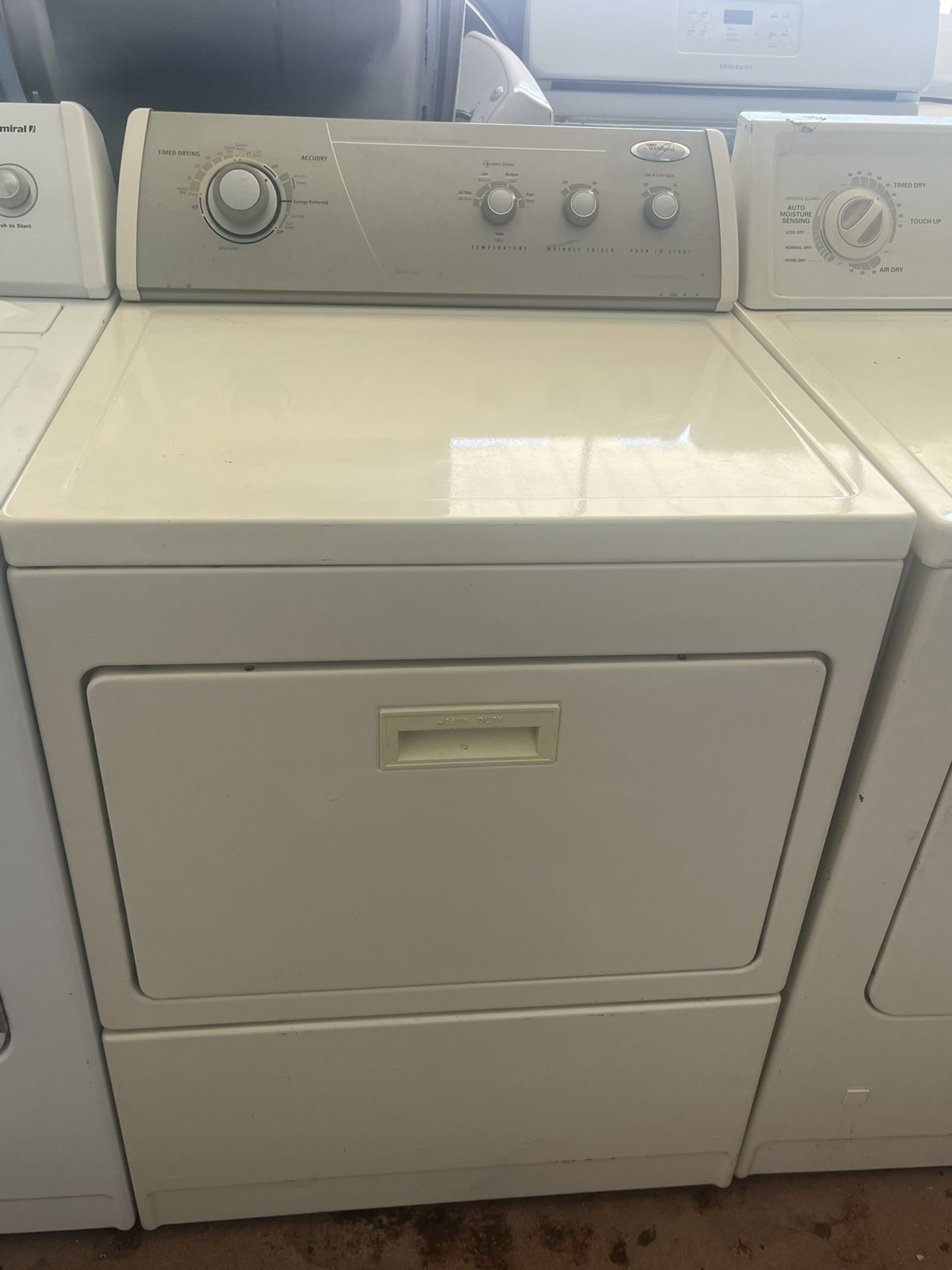 Whirlpool Electric Dryer Beige Color 