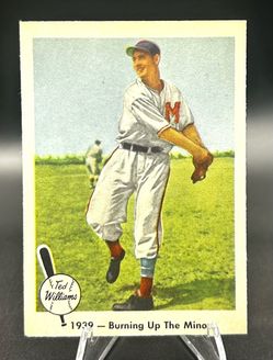 Ted Williams 1959 Fleer  # 12 Burning Up Minors NR-MINT