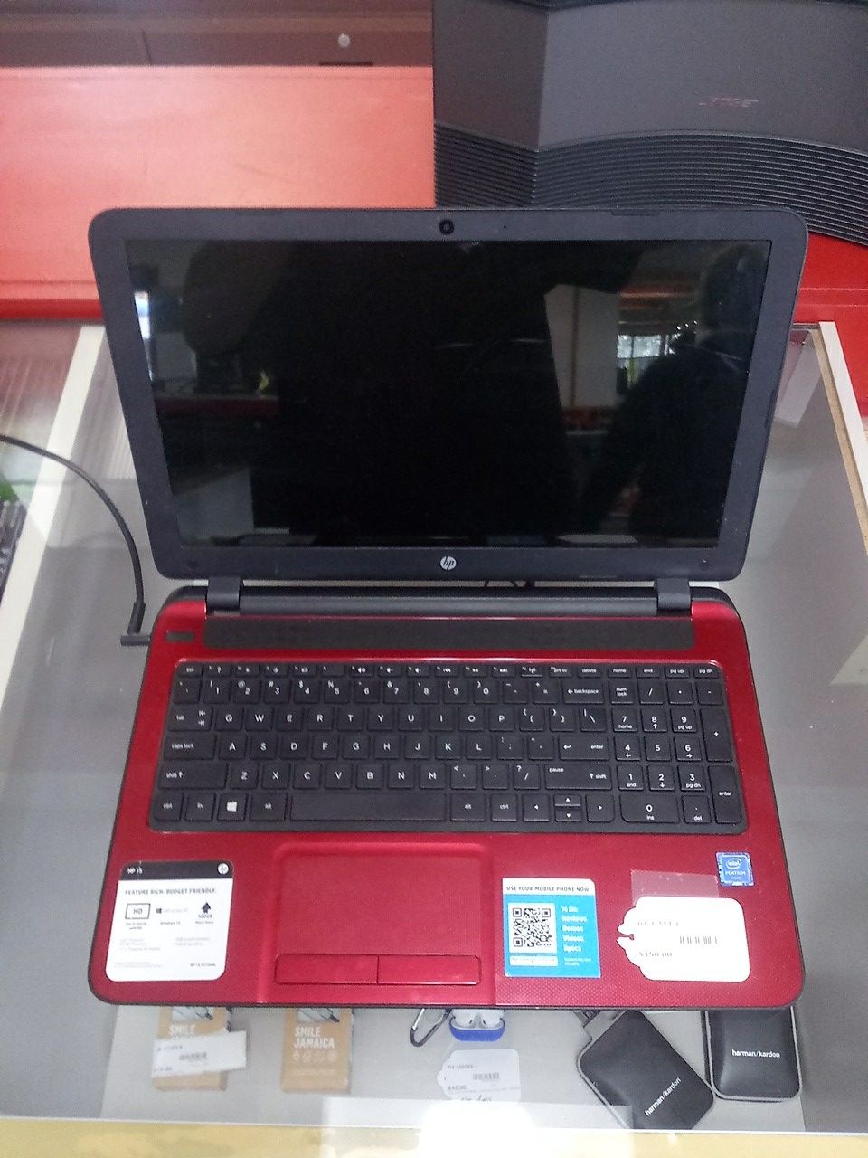 Hp laptop with charger in great shape and ready to do school work!