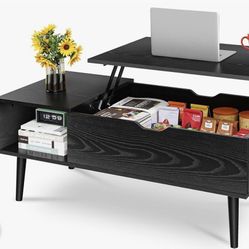 Coffee table with elevation 