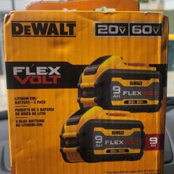 DeWalt Battery Pack Of 2 9 Amps 
