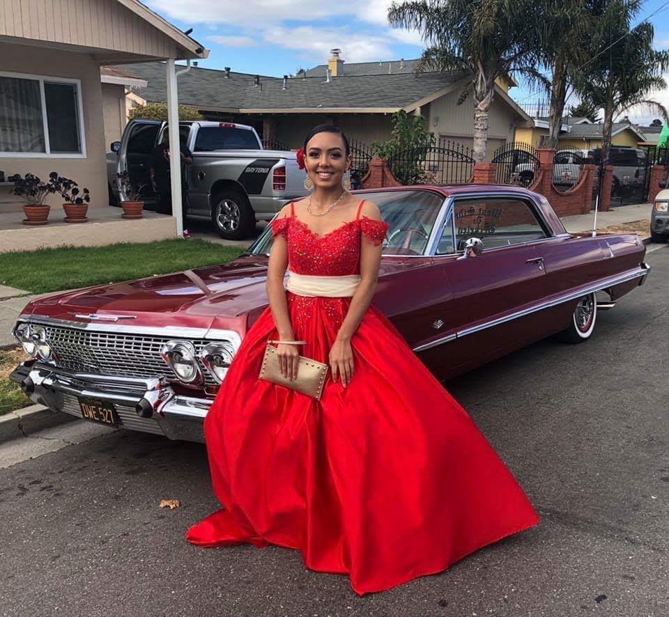 Red Ballgown