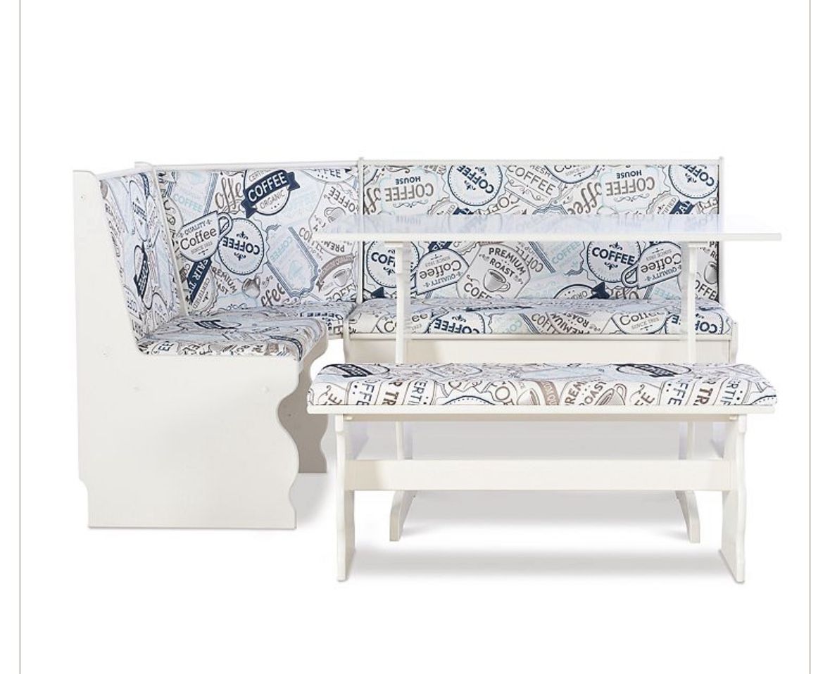 L-Shaped Dining Table set