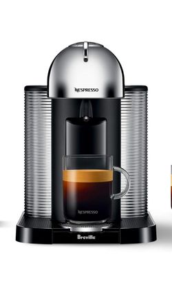 Nespresso Vertuo Coffee and Espresso Maker by Breville, Chrome