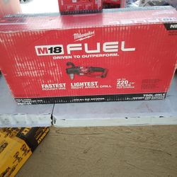 New Milwaukee M18 Fuel Hole Hawg 1/2" Rt Angled Drill  Tool Only 