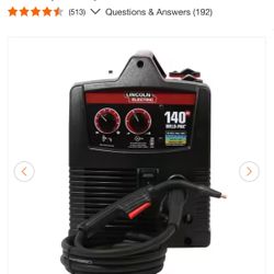 ‼️ Lincoln Electric Weld-Pak 140 Amp MIG and Flux-Core Wire Feed Welder, 115V, Aluminum Welder with 