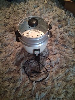 Salton Rice Cooker with Steamer Basket