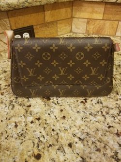 AUTHENTIC LOUIS VUITTON MINI CANVAS PURSE