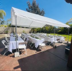 Tables/chairs/tent/jumper